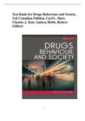 Test Bank for Drugs Behaviour and Society&comma; 3rd Canadian Edition