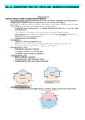 BIS 2C “Biodiversity and The Tree of Life” Midterm 2 Study Guide: Plantae Lineage