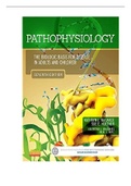 TEST BANK PATHOPHYSIOLOGY THE BIOLOGIC BASIS FOR DISEASE IN ADULTS AND CHILDREN 8th Edition Kathryn L McCance, Sue E Huether All Chapters With Complete Solution