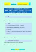 DDS GEORGIA DRIVER'S LICENSE QUESTIONS AND CORRECT ANSWERS &vert; LATEST UPDATE