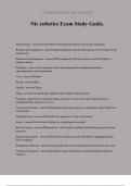 Nic esthetics Exam Study Guide&period;