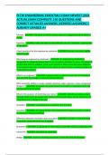 PLTW ENGINEERING ESSENTIALS EXAM