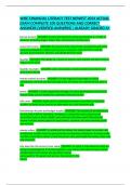 WISE FINANCIAL LITERACY TEST