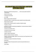 NUR212 Exam 3 Questions And 100&percnt; Correct Answers 2024-2025