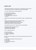MDSE 2350 Questions & 100&percnt; Verified Correct Answers with complete solutions &lpar;Latest update 2024 2025