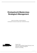 Masterclass Strategisch Management NCOI  Eindopdracht cijfer 8&comma;5 &lpar;incl beoordeling&rpar;