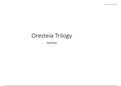 Oresteia Trilogy by Aeschylus- presentation