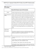 NR439-Week-3-Assignment-Problem-PICOT-Evidence-Search-PPE-Worksheet-graded.