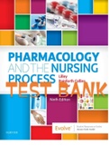 TEST BANK LILLEY PHARMACOLOGY AND THE NURSING PROCESS 9TH EDITION