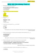 BIOL 2421&colon; Microbiology final ocx&comma; Latest 2019&sol;20 TEST BANK Guide&comma; South Texas College&period;