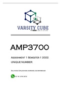 APM3700 Assignment 1 Semester 1 2022