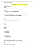  AROMA 101 Final Exam Review Module 1