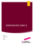 Zorgadvies OWE 8 - Indiceren Van Zorg  