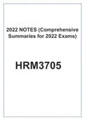 HRM3705 - Compensation Management (2024 Full textbook notes)
