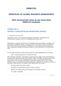 MNB3701 - Global Business Management (Notes)