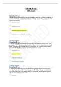 Exam &lpar;elaborations&rpar; NR508WK4MIDTERM 
