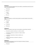 NURS 6665 Final Exam Questions And Answers( Complete Solution Rated A)