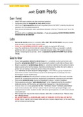 NU 577 AANP Exam Pearls Latest