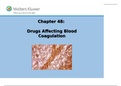 Drugs Affecting Blood Coagulation Chapter 48&colon; D