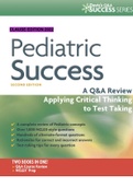 Pediatric Success- A Q&A Review Applying Critical Thinking to Test Taking&comma; 2nd Edition