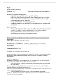 Samenvattingen Pathofysiologie, Project, Sociale wetenschappen: Leerjaar 1, Periode 3