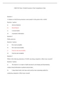 HMGT435 Quiz 2 Health Economics Final Comprehensive Quiz