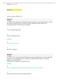 GEN 499 critical thinking quiz AND CORRECT ASWERS 100&percnt;