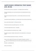 A&P2 EXAM 2 OPENSTAX TEST BANK &lpar;CH&period; 20-22&rpar;