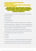 2024 MED-SURG TEST BANK REAL EXAM 450 QUESTIONS AND CORRECT DETAILED ANSWERS &lpar;100&percnt; CORRECT AND VERIFIED ANSWERS&rpar; &vert;ALREADY GRADED A&plus;