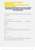 2024 WELLCARE MASTERY TEST ACTUAL EXAM 80 QUESTIONS AND CORRECT DETAILED ANSWERS WITH RATIONALES