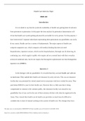 HSM 410 Week 3 Assignment: Healthcare Interview Paper (GRADED A)