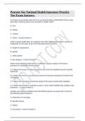 Pearson Vue National Health Insurance Practice Test Exam Answers&period;