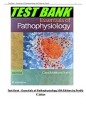 Test Bank for Essentials of Pathophysiology 4th Edition by Carol Porth (Chapter 1-46)