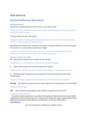 Kim Johnson Guided Reflection
