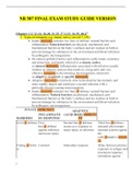 NR 507 PATHO MIDTERM STUDY GUIDE &comma; NR 507 FINAL EXAM STUDY GUIDE &lpar;3 VERSIONS&rpar; &sol; NR507 PATHO MIDTERM STUDY GUIDE &comma; NR 507 FINAL EXAM STUDY GUIDE &lpar;3 VERSIONS&rpar;&colon;NEWEST-2022&comma;CHAMBERLAIN
