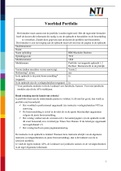 portfolio opdracht 1.2 Bestuursrecht in de praktijk  (cijfer 9,0) met beoordelingsblad