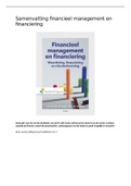 Samenvatting Financieel management en financiering H6+7