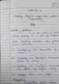 Class notes Accountancy  