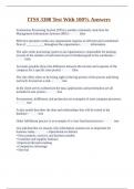 ITSS 3300 Test With 100&percnt; Answers