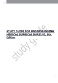GUIDE  UNDERSTANDING MEDICAL SURGICAL NURSING&comma; 6th Edition