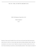 EDUC 5010 Education in Context Written Assignment 2