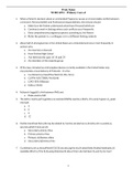 Practice exam for Exam 2 L&D&lpar;1&rpar;