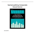 Samenvatting Week 1 Corporate governance