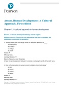 Test Bank for Human Development- A Cultural Approach, Australian and New Zealand Edition 1st Edition Arnett