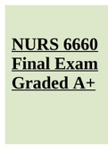 NURS 6660 Final Exam