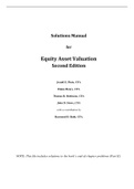 Equity Asset Valuation, Pinto - Solutions, summaries, and outlines.  2022 updated