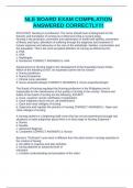 NLE BOARD EXAM COMPILATION ANSWERED CORRECTLY&excl;&excl;&excl;