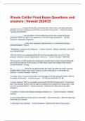 Illinois Colibri Final Exam Questions and answers &vert; Newest 2024&sol;25 