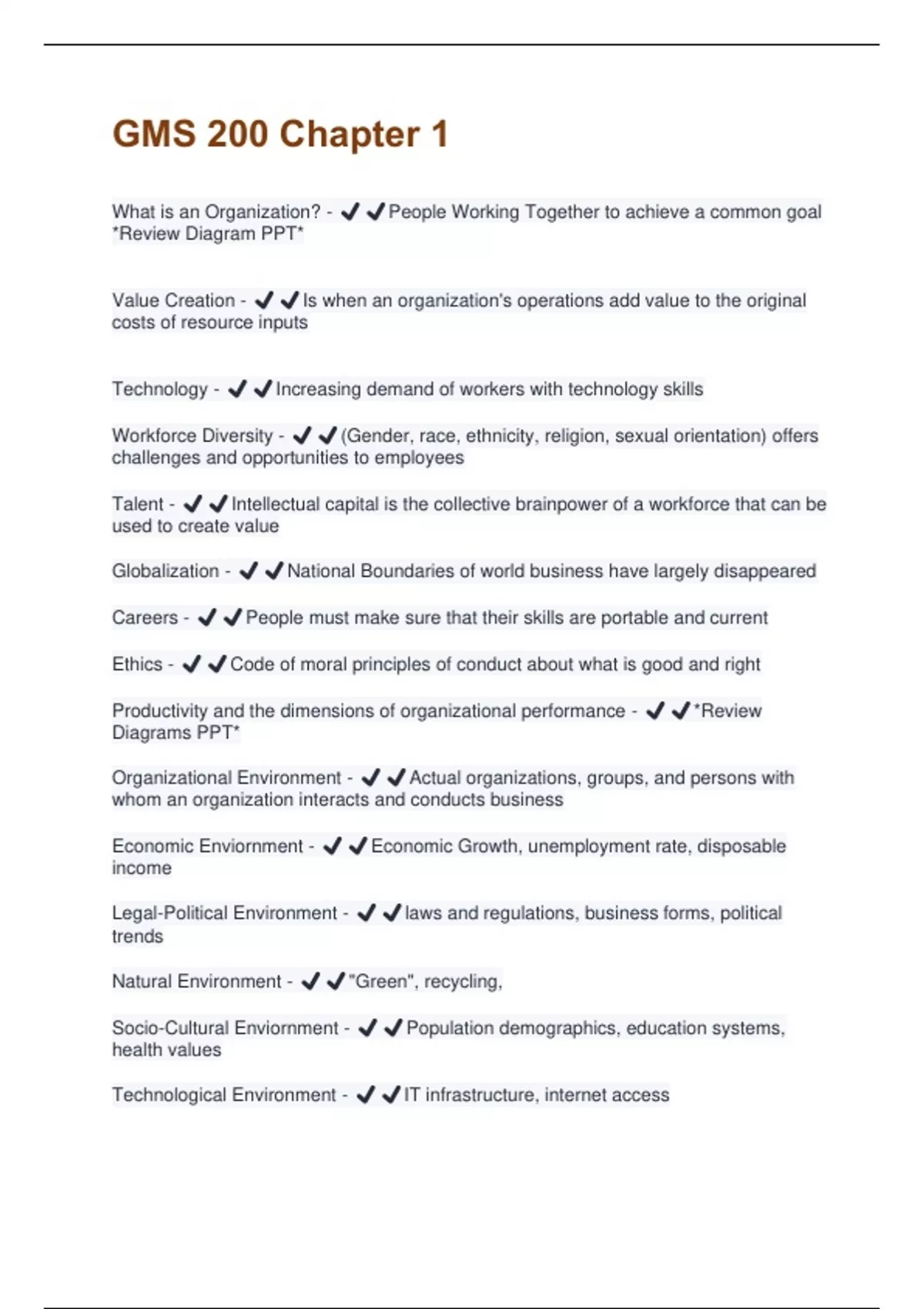 GMS 200 Chapter 1 Questions and Answers with complete solution - GMS ...