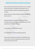 BIOS 260 Exam Bundle-&lpar;LAB FINAL EXAM&comma;Lab Exam&comma;lab final SCC&rpar; with Complete Solutions 